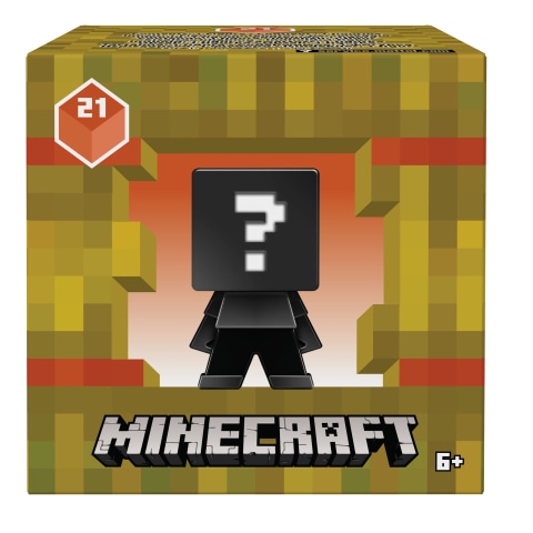 Minecraft Mini Action Figures Collection with Pixelated Design