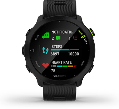 Garmin Forerunner 55 GPS Smartwatch for Running Fitness, Daily