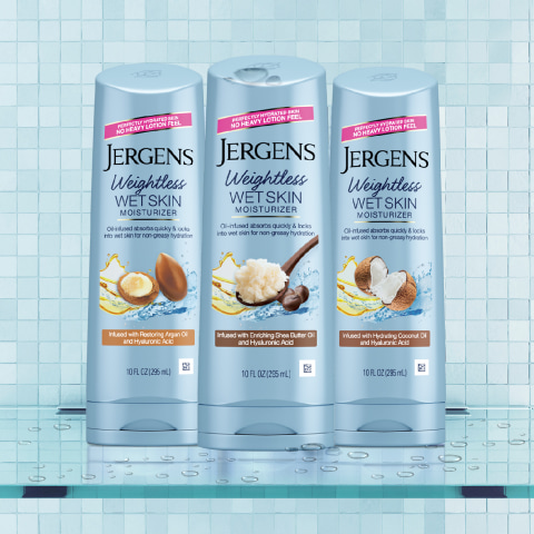 jergens wet skin argan oil