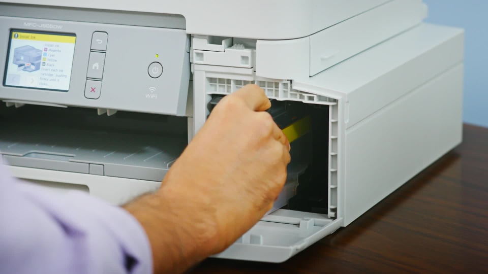 Brother MFCJ995DW XL INKvestment Tank Color Inkjet AllinOne Printer with Up to 2Years of Ink