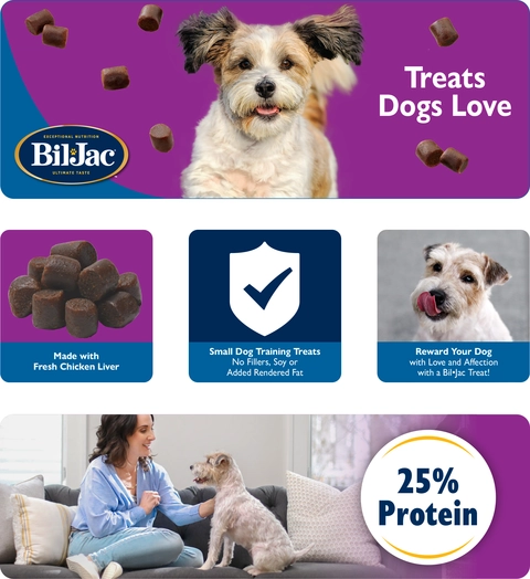 Bil Jac Little Jacs Chicken Liver Small Breed Training Treats