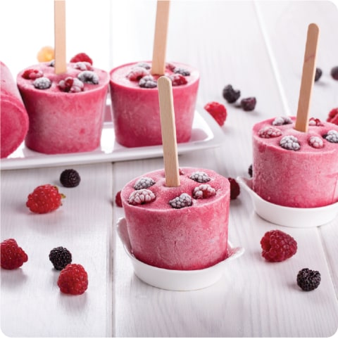 VERY BERRY POPSICLES