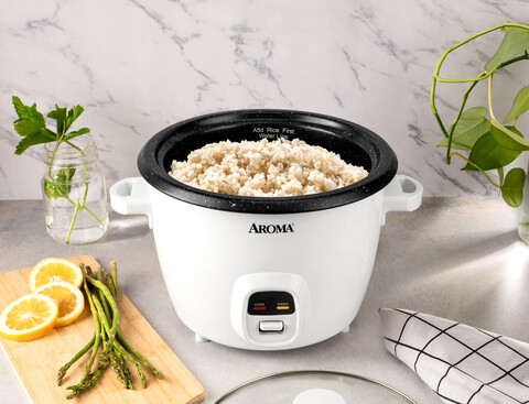 AROMA® 20-Cup (Cooked) / 5Qt. Bonded Granite® Rice & Grain Cooker