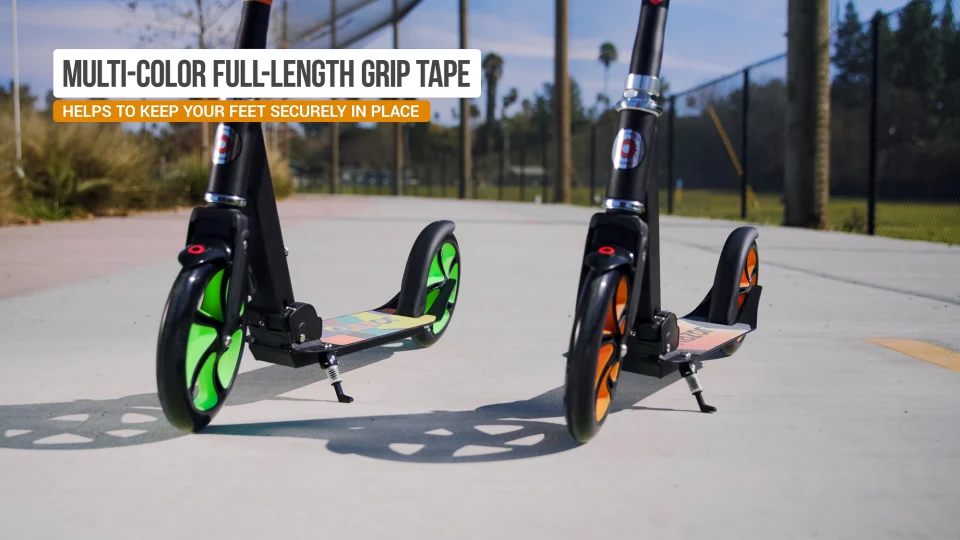 Razor A5 Lux Light-up Kick Scooter - Green, Large 8 Razor A5 Lux Light-up Kick Scooter - Green, Large 8