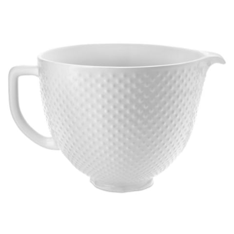 KitchenAid® 5 Quart Hobnail Ceramic Bowl - KSM2CB5THB 