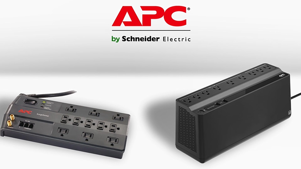 thumbnail video image 2 of APC 11-Outlet Surge Protector Power Strip with USB Ports, 2880 Joules, SurgeArrest Home/Office (P11U2), 2 of 17