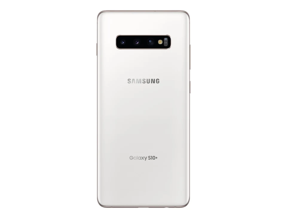 AT&T Samsung Galaxy S10+ 512GB, Ceramic White - Upgrade Only