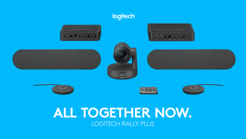 Logitech Rally Plus Videoconferencing Kit 4k Black Dell Usa