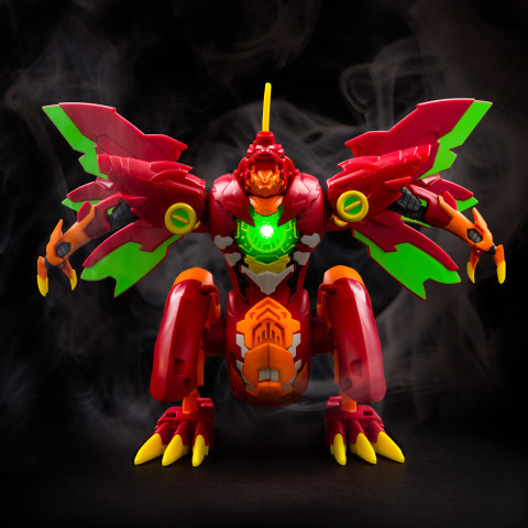 Bakugan, Dragonoid Maximus 8-Inch Transforming Figure with Lights and  Sounds, for Ages 6 and Up