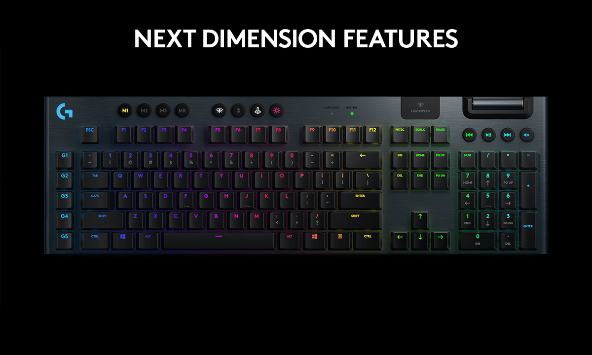 bar kalk Forudsætning Logitech G915 Low Profile Keyboard for Gaming - Tactile | Dell USA