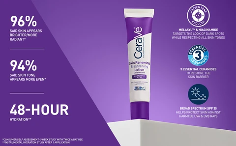 CRV SR BRIGHTENING LOTION SPF 30 Banner 2