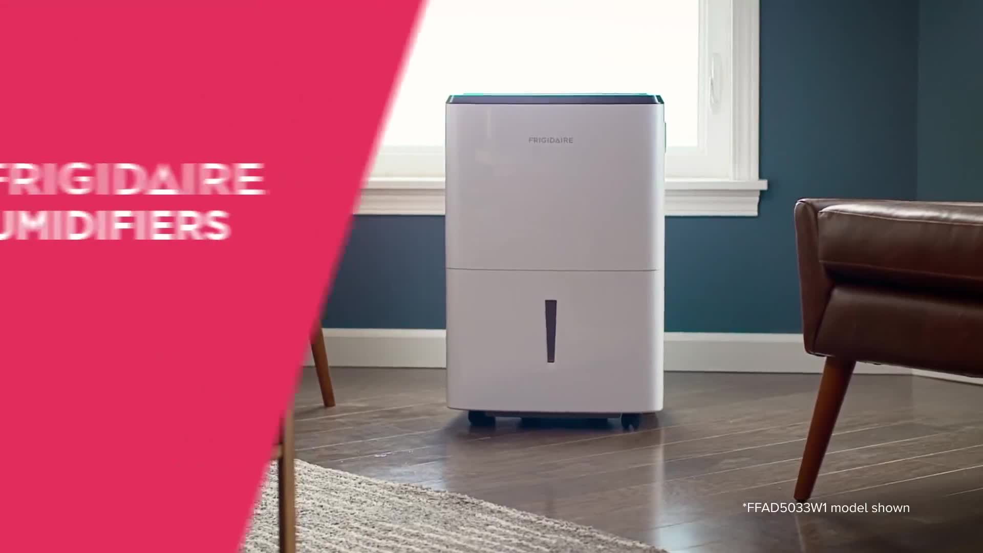 Frigidaire 50-Pint 3-Speed Dehumidifier 