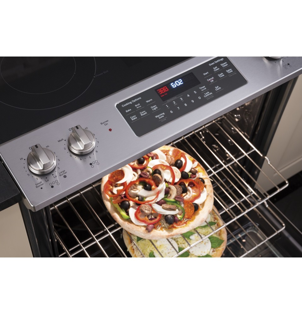 GE® 30 Free-Standing Electric Convection Range with No Preheat Air Fry