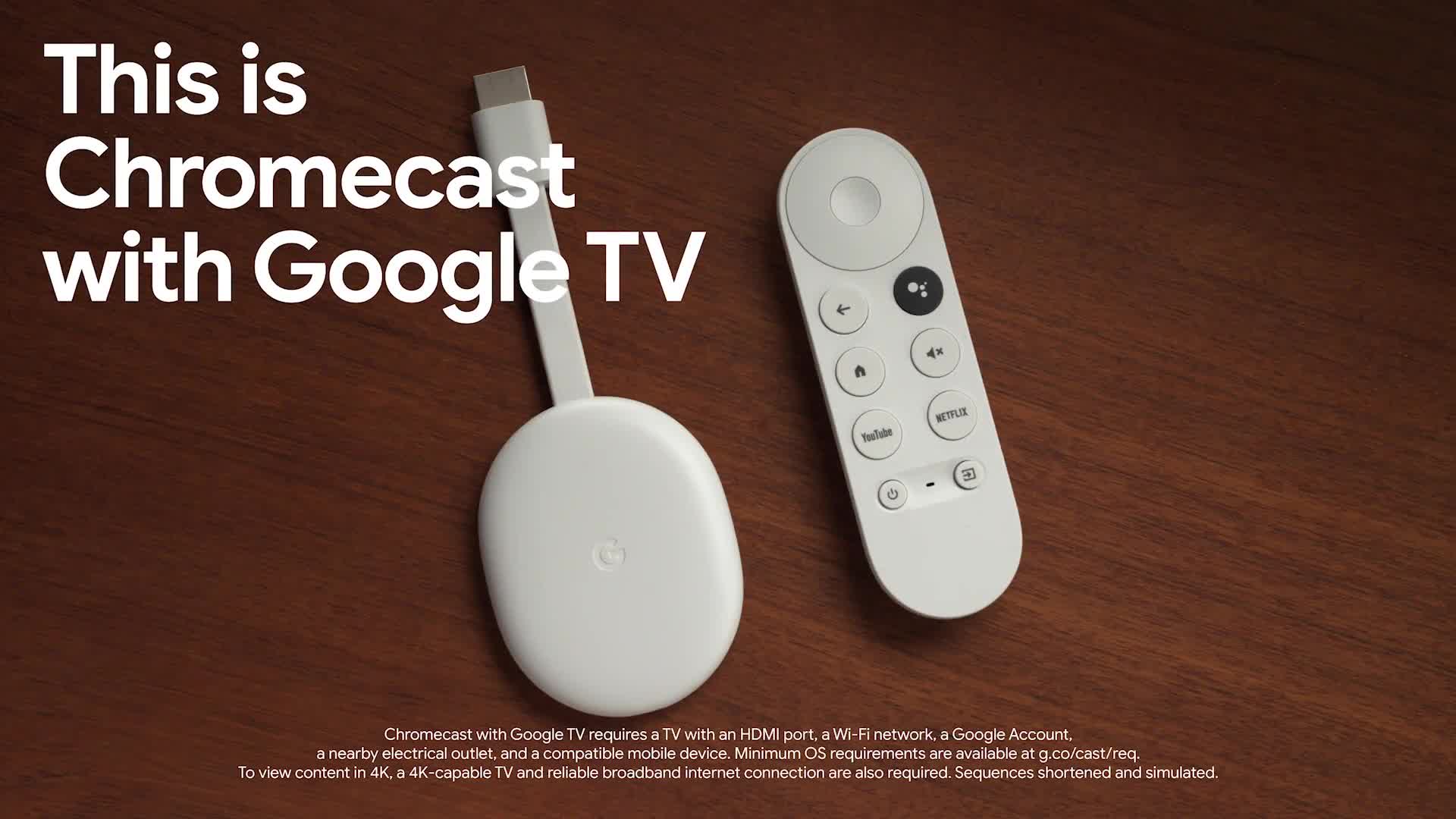 Blikkenslager samlet set klassisk Google Nest Pro Snow Chromecast with Google TV | M & H Appliance