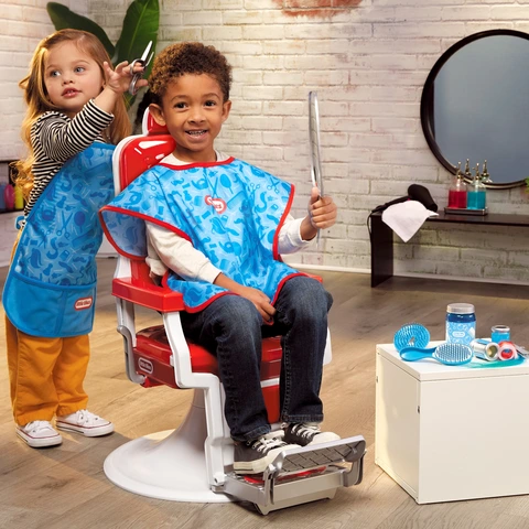 Little Tikes talking vanity NEW Vanity, chair, hair cheapest dryer, comb, nail polish, an