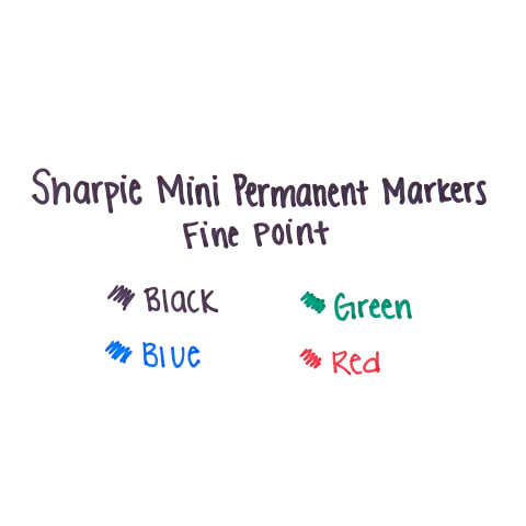Sharpie Mini Permanent Marker Red