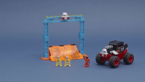 MEGA™ Hot Wheels Smash n Crash Bone Shaker Crush Course – Toysmith