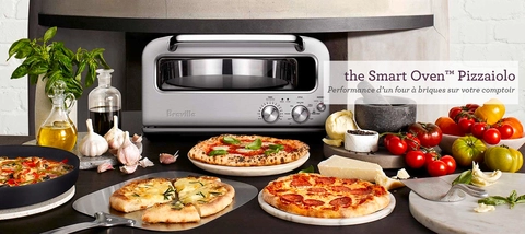 Four à pizza portatif Smart Oven Pizzaiolo Breville BPZ820BSS1BCA1