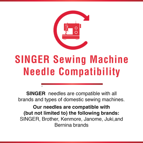 SINGER Universal Regular & Ball Point Sewing Machine Needles