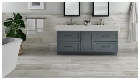 Mohawk® Silvercroft Mystic Gray 3 x 12 Porcelain Bullnose Tile Mohawk® Silvercroft Mystic Gray 3 x 12 Porcelain Bullnose Tile