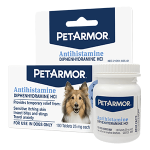 PetArmor® Antihistamine Diphenhydramine HCI Tabs for Dogs