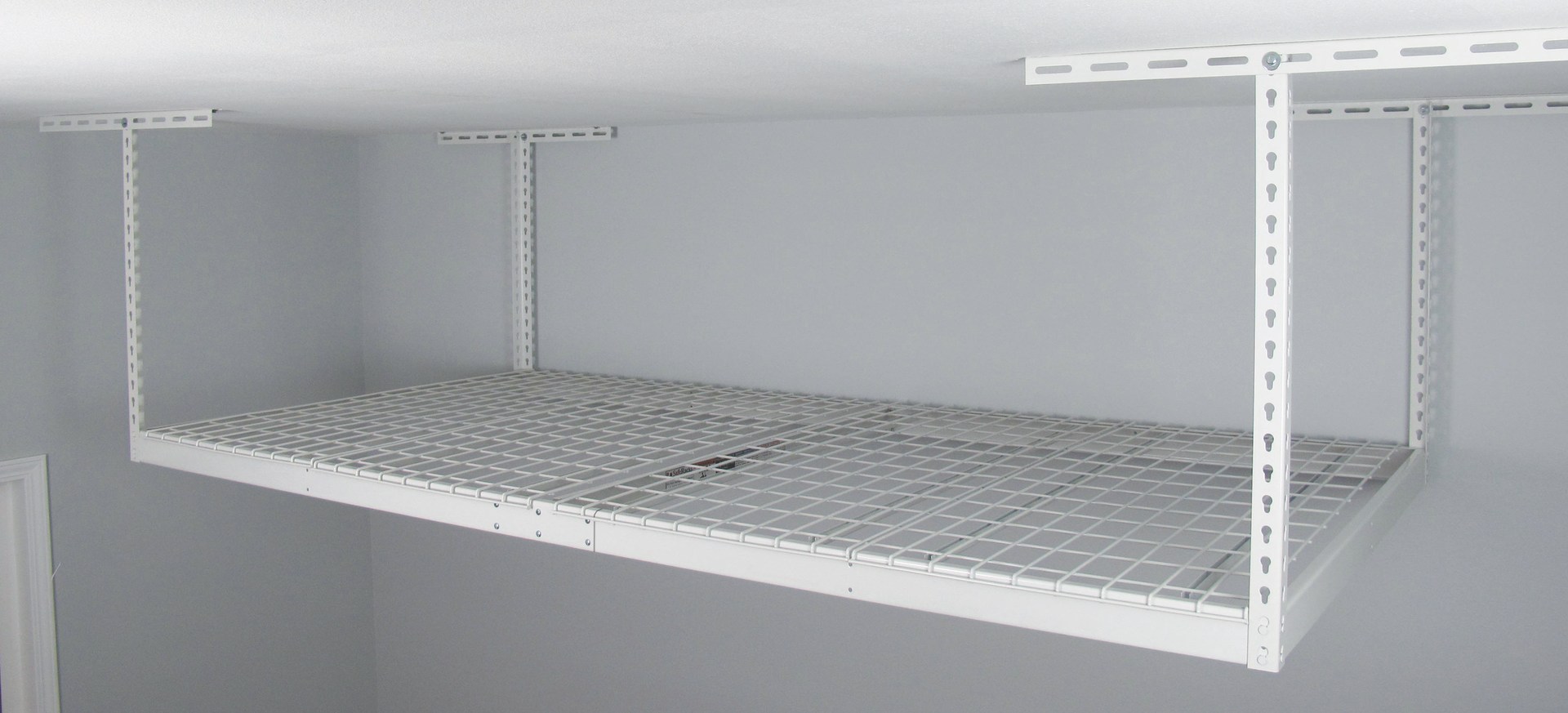 8 Ft Overhead Garage Storage Rack, Hanging Garage Shelves Costco