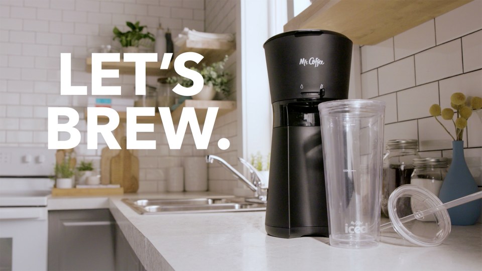 Mr. Coffee Iced Coffee Maker with Cold & Hot Brew capabilities