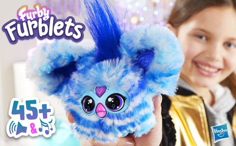 Furby Furblets Ray-Vee Electronica Mini Electronic Plush Toy for Girls &  Boys 6+ - Furby