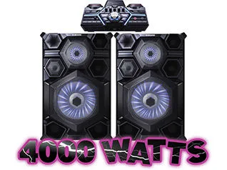 Samsung MX-JS9500 Giga Sound System with 18-inch Woofer, 4000