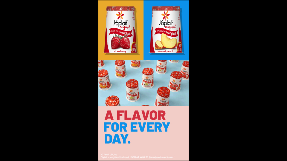 Yoplait Original, Mixed Berry Low Fat Yogurt, 6 oz