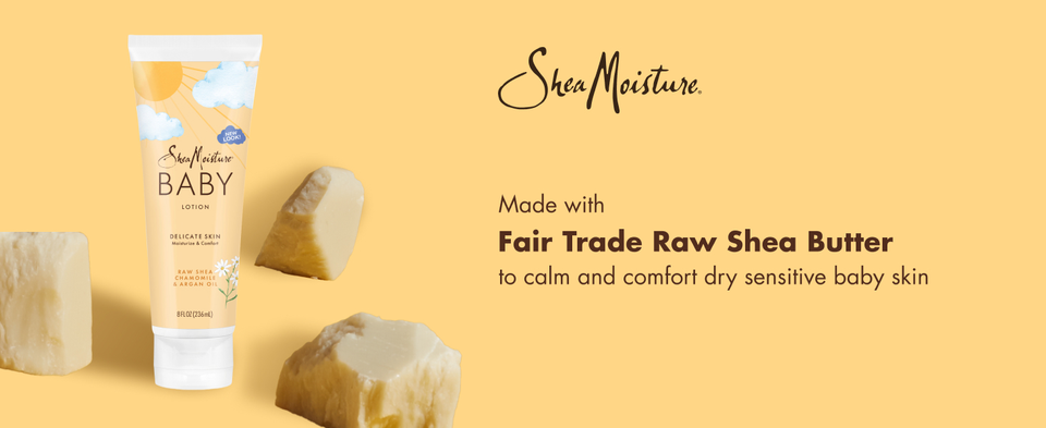 SheaMoisture Baby Lotion Raw Shea, Chamomile and Argan Oil, oz