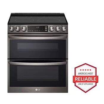 LG LTGL6937F 6.9 cu.ft. Smart GAS Double Oven Slide-in Range