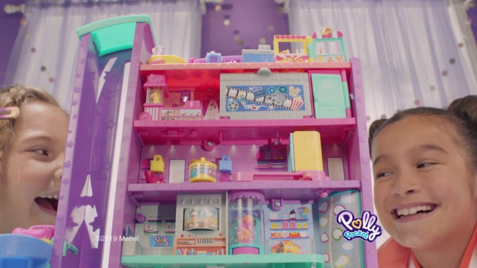 Polly Pocket Pollyville Mega Mall Playset With Themed Accessories - image 2 of 7