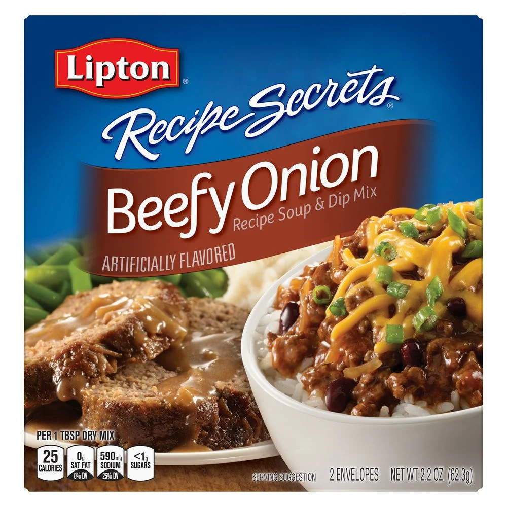 Lipton Recipe Secrets Soup and Dip Mix Beefy Onion 2.2 oz - Fairway