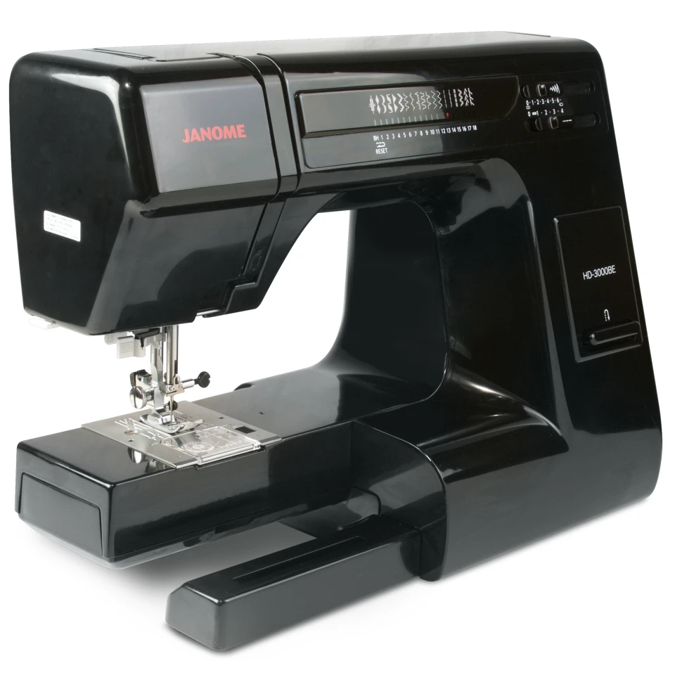 Janome HD3000BE Black Edition Heavy Duty Mechanical Sewing