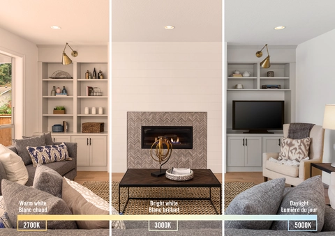 Luminus 4-in 75 W Equivalent White Round Dimmable Recessed