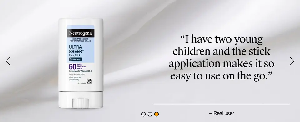 I have two young children and the stick application makes it so easy to use on the go