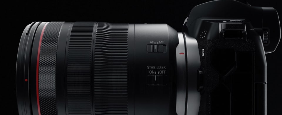 Canon EOS R Full Frame Mirrorless Camera with RF24-105mm F4-7.1 IS