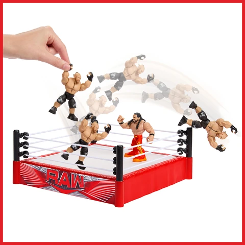 Free Shipping! WWE Rebound Ring Playset with Flex Mat Technology