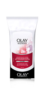 olay facial cleansing cloths