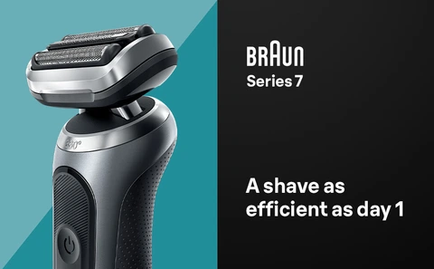 Braun Series 7 Electric Shaver Replacement Head, Easily Attach Your Shaver Head for a shave as efficient as day one, Compatible with next Generation Braun Series 7 Electric Shaver Replacement Head, Easily Attach Your Shaver Head for a shave as efficient as day one, Compatible with next Generation