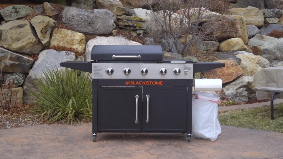 Blackstone Range Top Combo 28" Griddle with Bonus Fryer