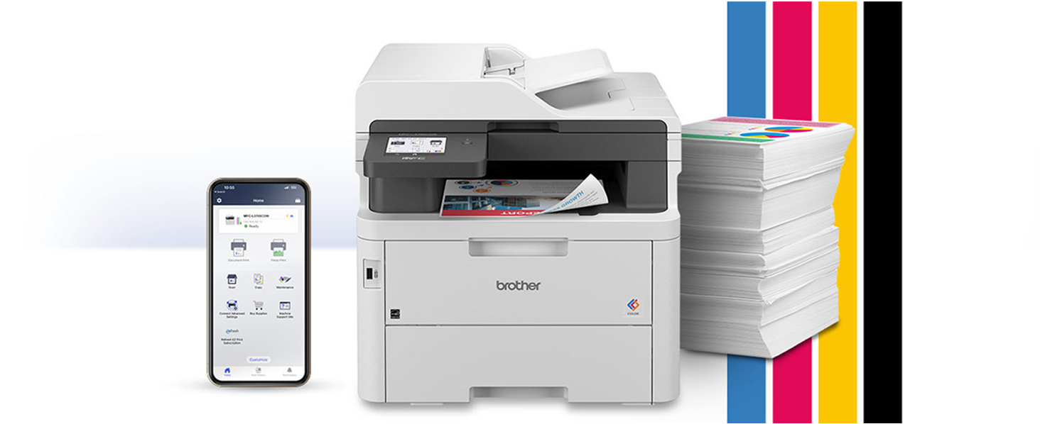 BROTHER MFC-L3750CDW All in One Color Laser Printer - EmartOffice