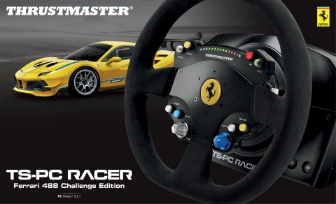 thrustmaster ts-pc racer ハンコン レースシム 値下げ Thrustmaster TS-PC Racer Ferrari 488 Challenge Edition