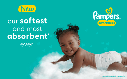 Pampers Swaddlers Diapers Size 1 - Super Pack, 96ct | Disposable