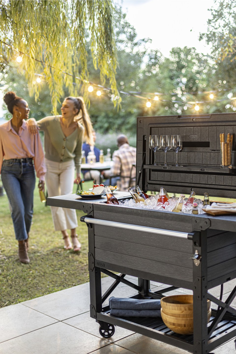 Keter Patio Cooler & Beverage Cart Homesmartcamera