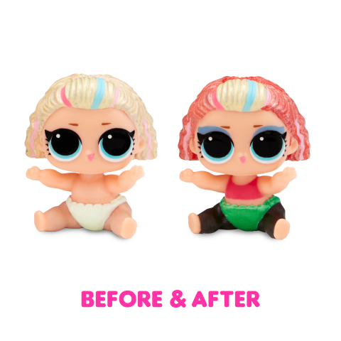 Do lol dolls change colour deals