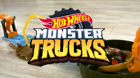 Hot Wheels Monster Trucks Stunt Tire, Fahrzeug Spielsets, pista de corrida  de carros, brinquedo fundido, presente de aniversário para meninos, GVK48