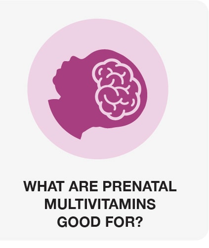 What are prenatal multivitamins good for?