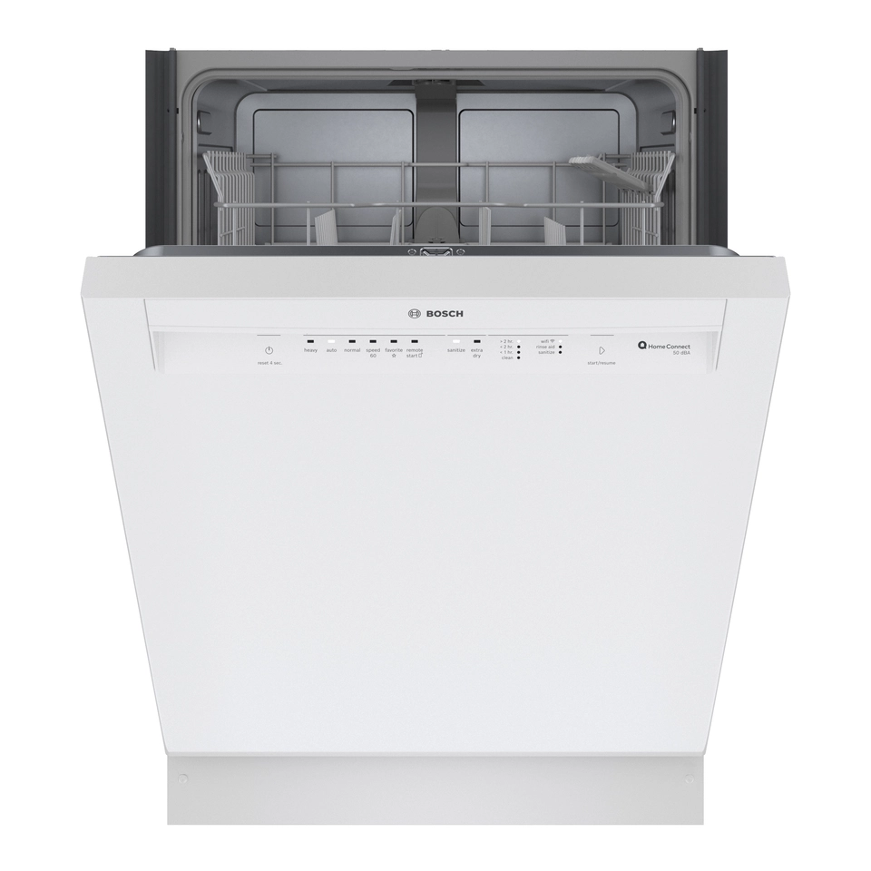 Bosch 100 Series Smart Dishwasher with PrecisionWash and PureDry The Brick
